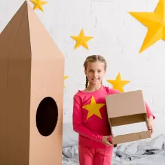 Jak zrobić rakietę z kartonu? Prosty poradnik DIY dla rodziny