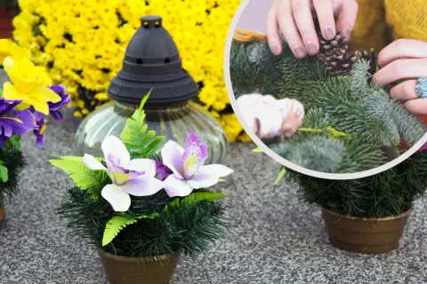 Twój stroik na cmentarz DIY: Trwały, osobisty, krok po kroku