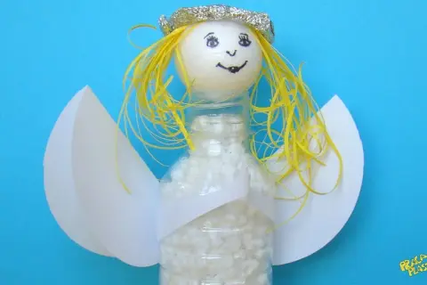Aniołek z butelki DIY: Stwórz magię krok po kroku!
