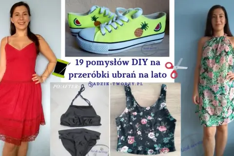 Stare ubrania? Upcykling bez szycia! Pomysły na drugie życie DIY