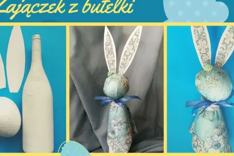Jak zrobić zająca z butelki? Kreatywny DIY na Wielkanoc!