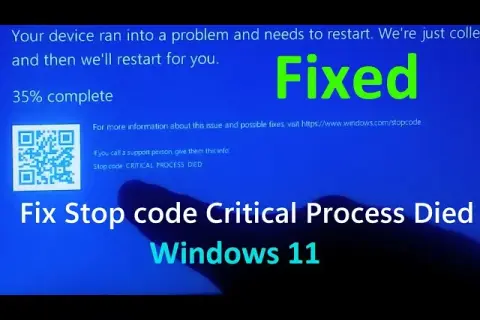 CRITICAL_PROCESS_DIED? Napraw Windows 10/11 krok po kroku!