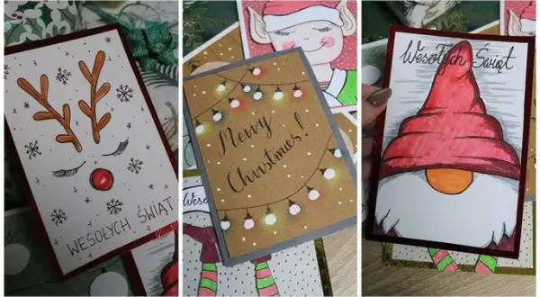 Ręcznie robione kartki świąteczne DIY: Stwórz magię krok po kroku!