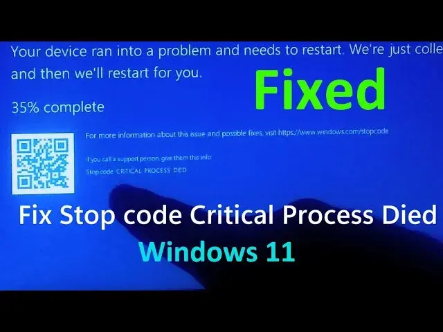 CRITICAL_PROCESS_DIED? Napraw Windows 10/11 krok po kroku!
