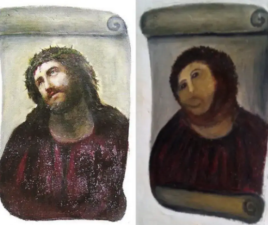 renowacja obrazu religijnego