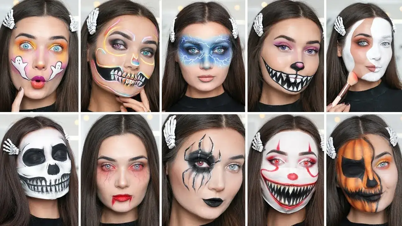 Makijaż Halloween DIY i akcesoria