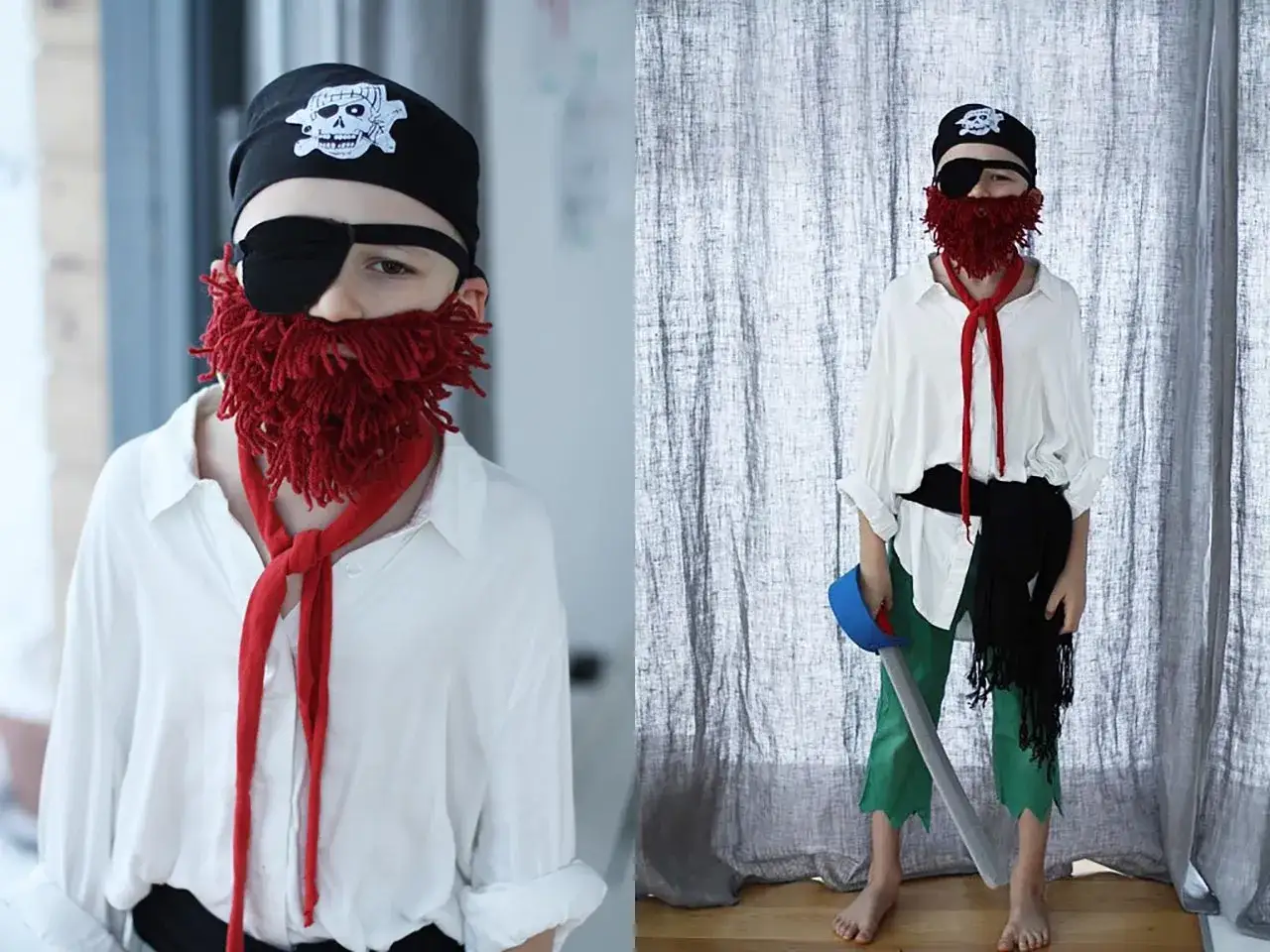 DIY str&oacute;j piratki inspiracje