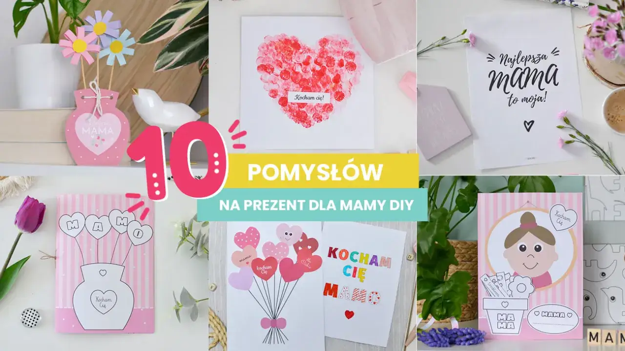 prezenty diy dla mamy związane z hobby