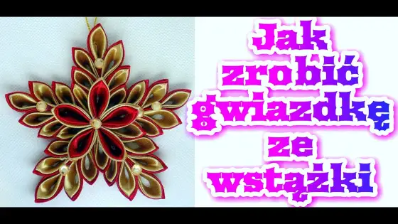 Ozdoby z wstążki atłasowej: Kanzashi, karczoch i inne DIY