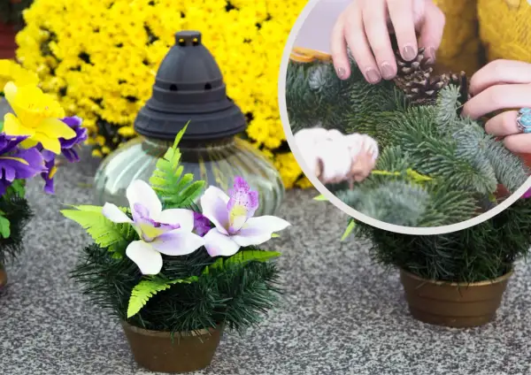 Twój stroik na cmentarz DIY: Trwały, osobisty, krok po kroku